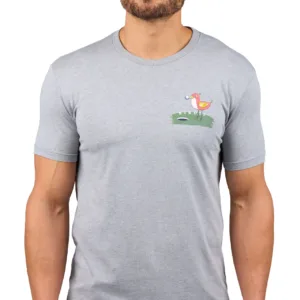 BLACK CLOVER MENS SHIRT BIRDIE TEE GREY