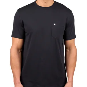 MENS BLACK CLOVER TEE LUXE S/S