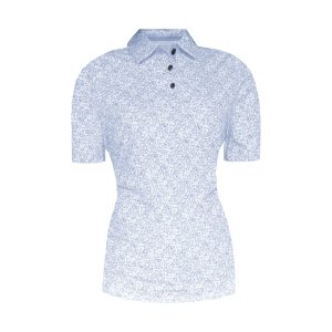 SHIRT LADIES CUTTER & BUCK MEADOW LAVENDER GREY