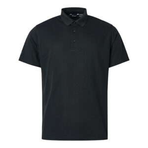 JUNIOR UNISEX ABACUS SHIRT CRAY POLO DRYCOOL BLACK