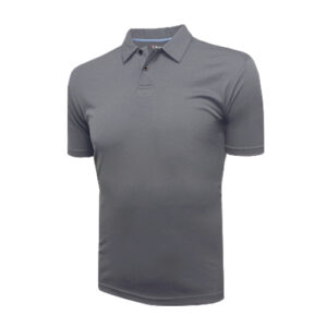 RHODE ISLAND PIQUE KNIT MENS POLO MID GREY