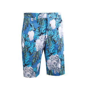 RHODE ISLAND SMARTEE MENS SHORTS FLORAL SKULLS