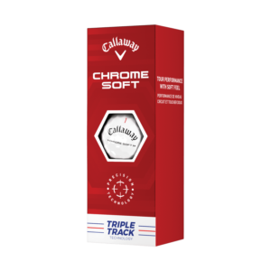 CALLAWAY CHROME SOFT TRIPLE TRACK GOLF BALLS