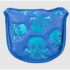 MALLET PUTTER COVER CMC BLUE BONES