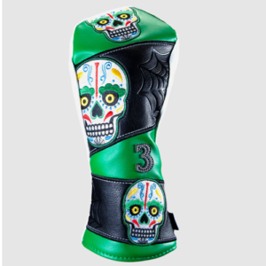 3 WOOD COVER CMC SUGAR SKULL
