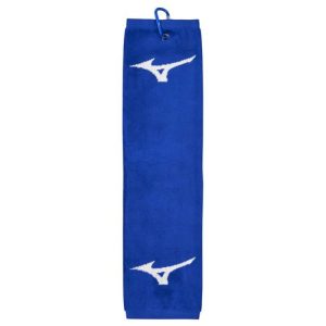 MIZUNO TOWEL RB TRI-FOLD BLUE WHITE